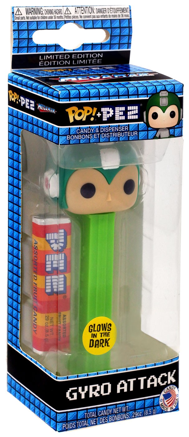 PEZ Gyro Attack Candy Dispenser - # - Funko POP! [Glow-In-The-Dark]