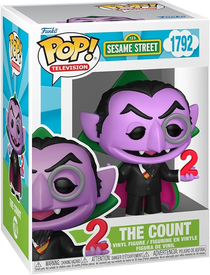 The Count - Sesame Street -  #1792 - Funko Pop! - TV - Sesame Street