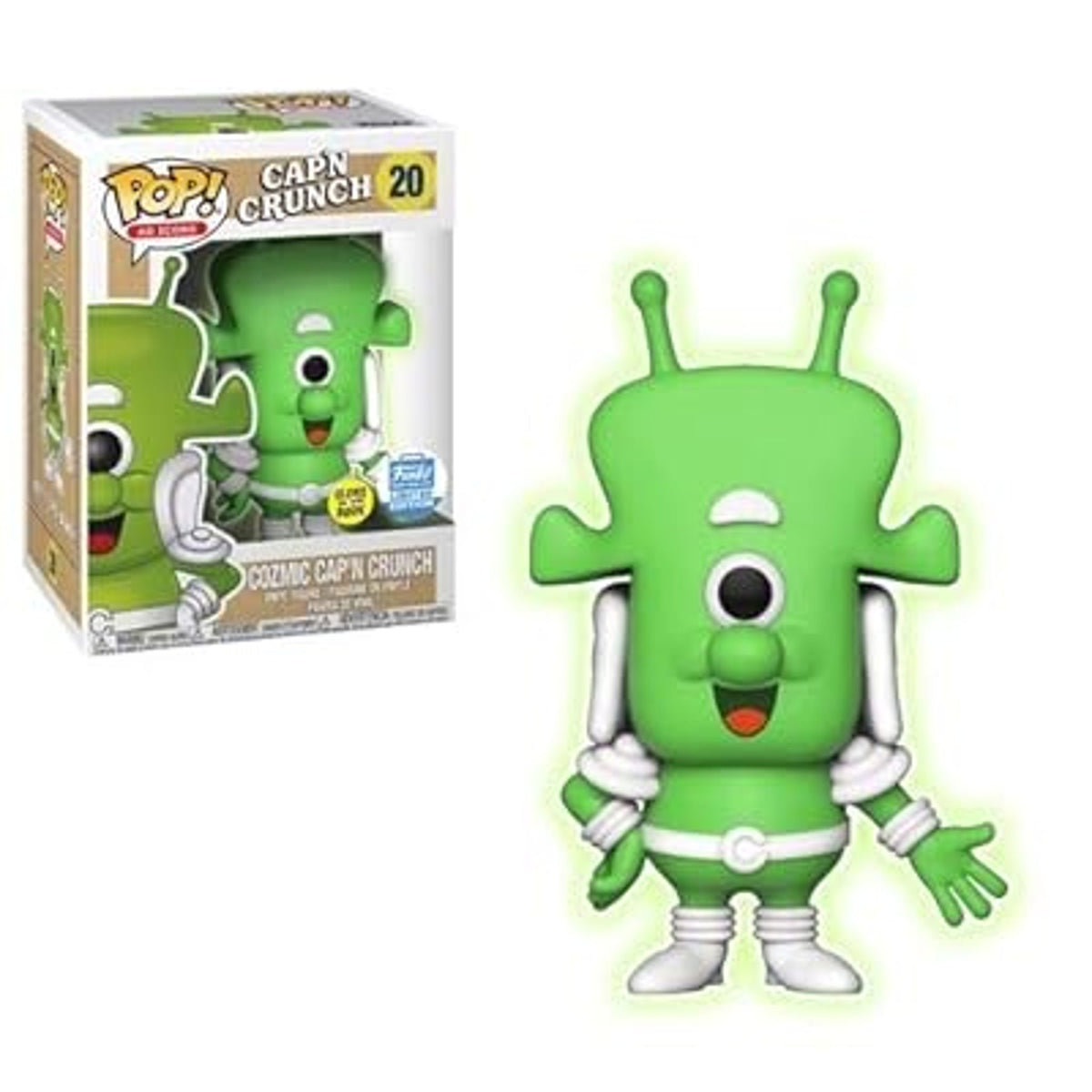 Funko Pop Cozmic Cap N Crunch - #20 Glow Dark Exclusive Limited