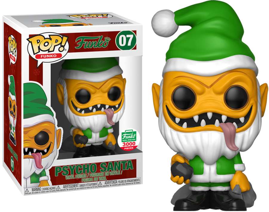 Psycho Santa (Yellow Version) - #07 - Funko POP! [12 Days Of Christmas] 3000pcs
