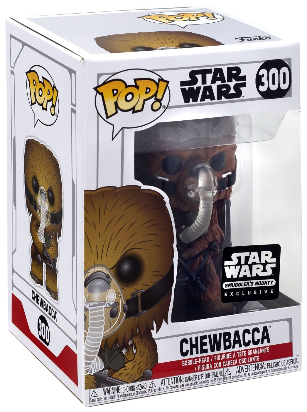 Funko Chewbacca - #300- Bobble-Head Smuggler's Bounty Exclusive