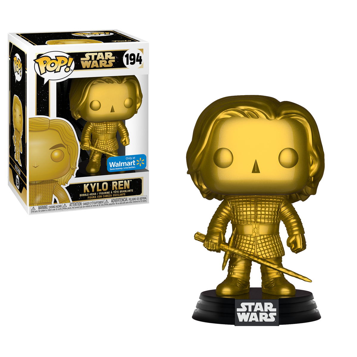 Star Wars Kylo Ren Bobble-Head - 194 - Funko POP!