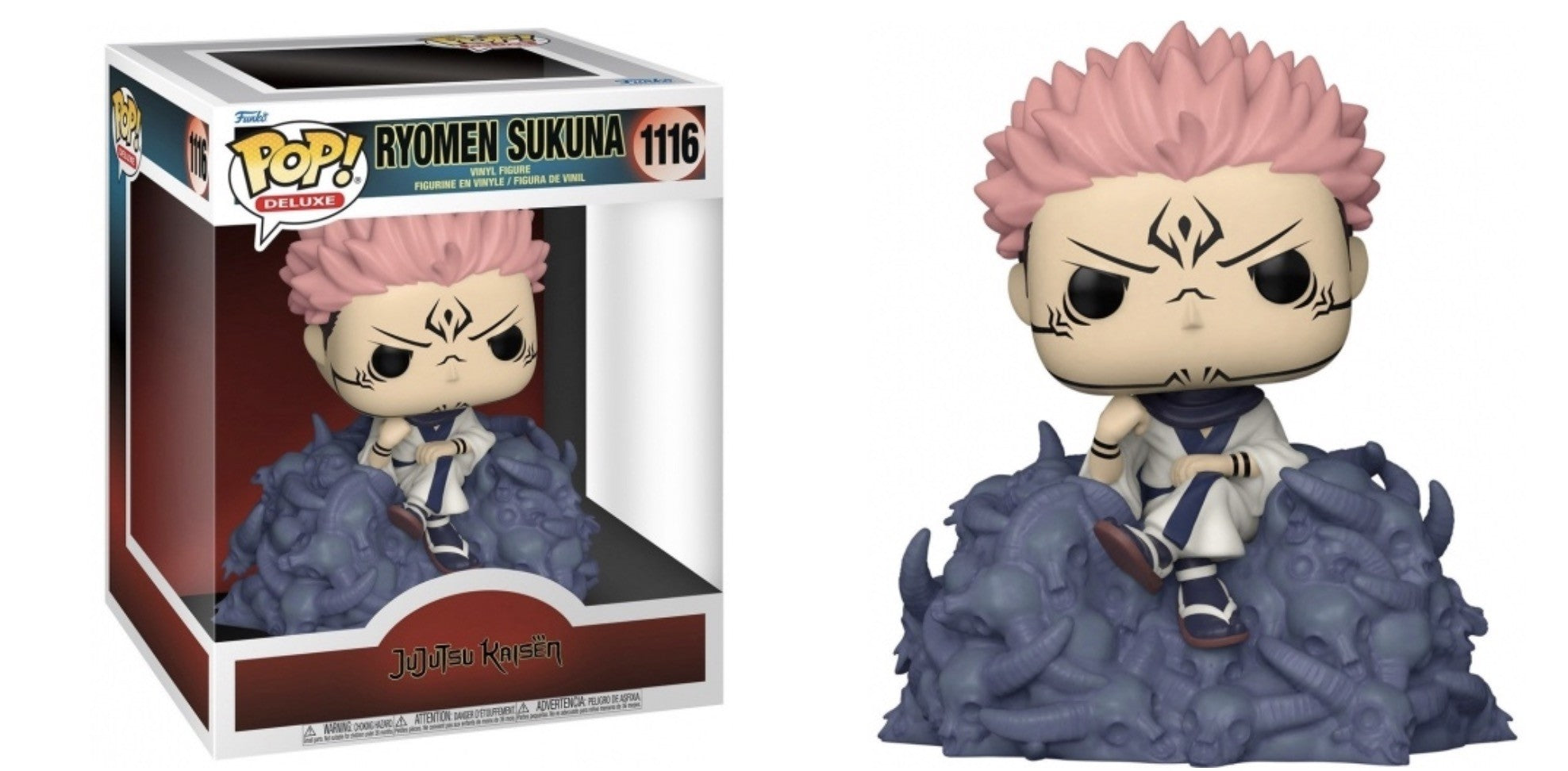 Pop! Vinyl Jujutsu Kaisen Sukuna - #1116  - Funko POP!