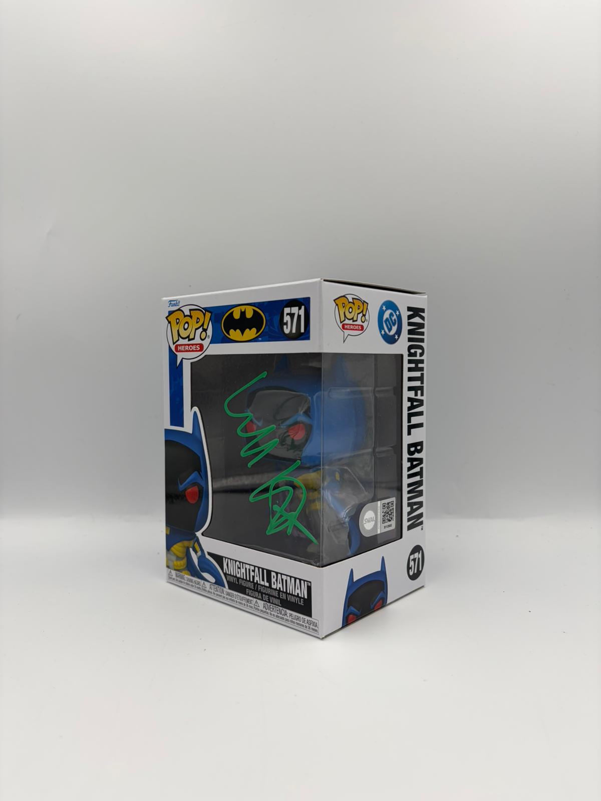 Knightfall Batman - #571 -  DC - Signed By Will Arnett - SWAU Certified Funko Pop!