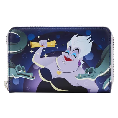 The Little Mermaid: Loungefly Zip Around Wallet: Ursula Lair - Disney - Loungefly