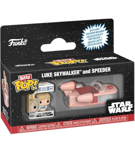 Bitty Ride: Star Wars - Speeder W/Luke - Bitty Pop!