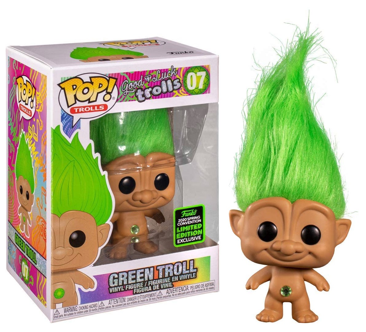 Funko Green Troll 07 - #07 - Funko POP! 2020 Spring Con
