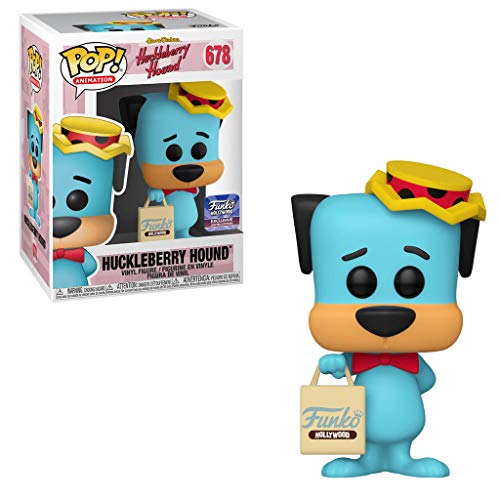 Huckleberry Hound With Funko Hollywood Bag - #678 - Funko POP! Animation - Funko Hollywood Exclusive