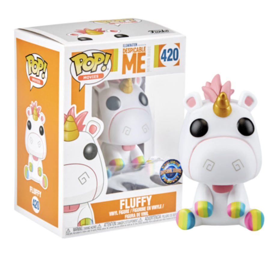 Fluffy Despicable Me - #420 - Funko POP! Universal Studios Exclusive