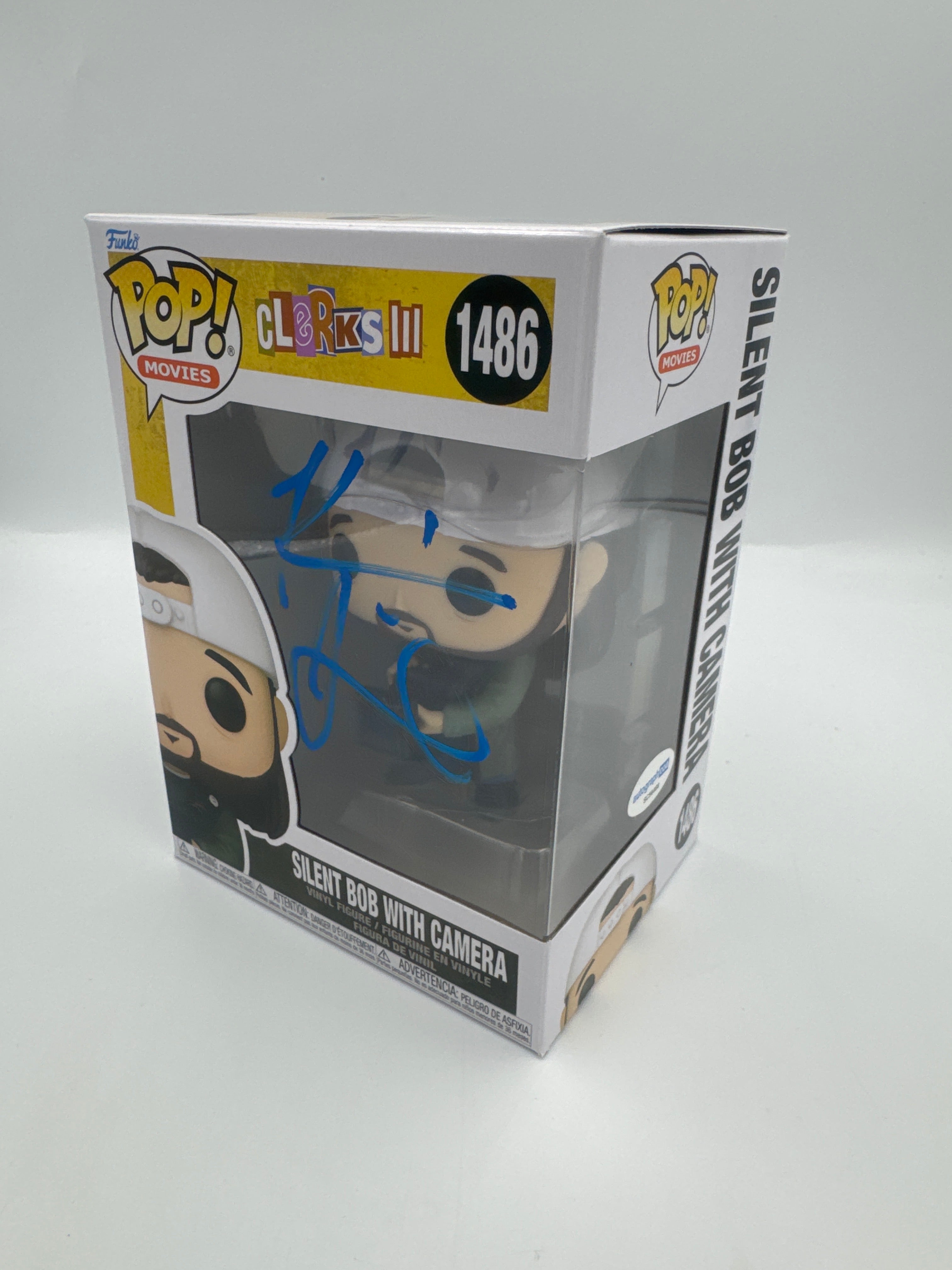Silent Bob With Camera  - #1486 - Funko Pop! - Clerks III - Movie - Signed By Kevin Smith