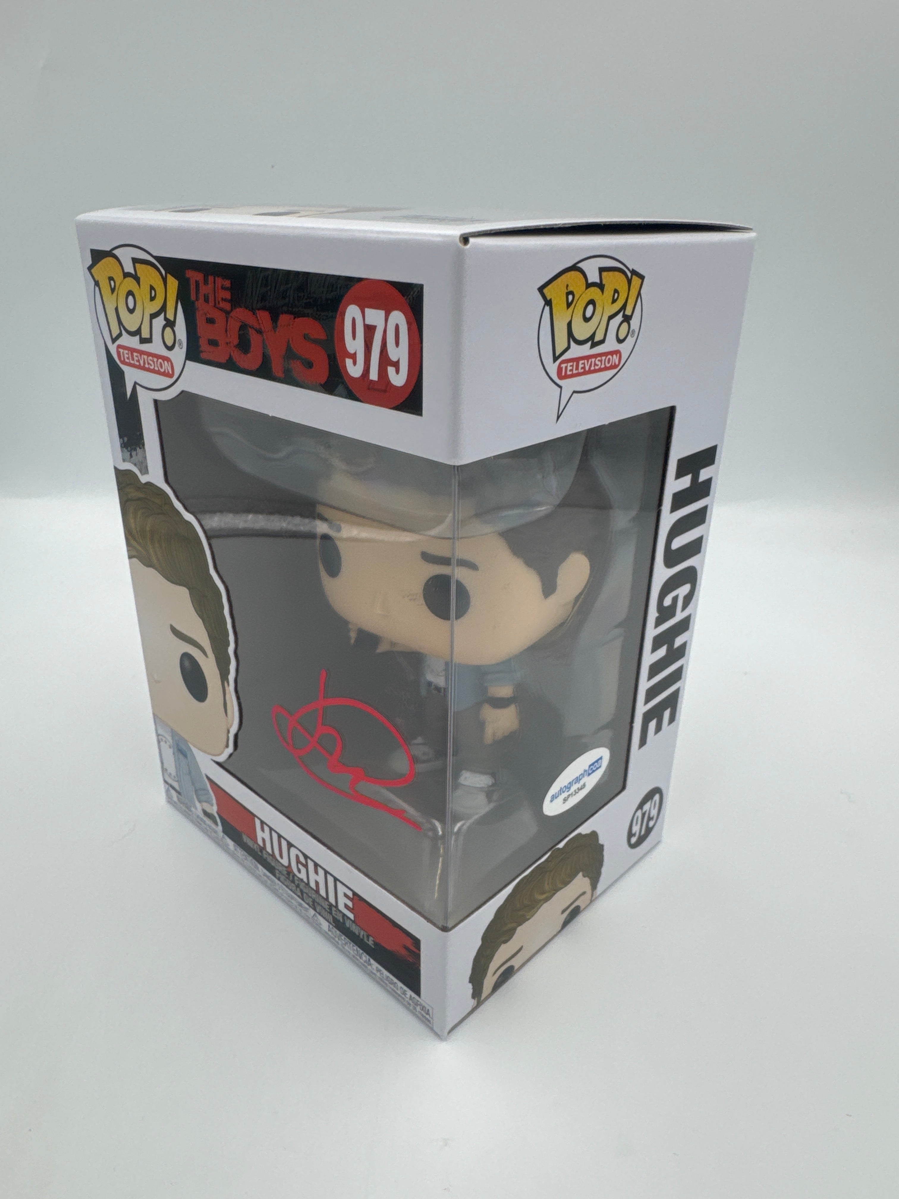 Hughie - #979 - Funko Pop! - The Boys - Signed By Jack Quaid - Certified Pop