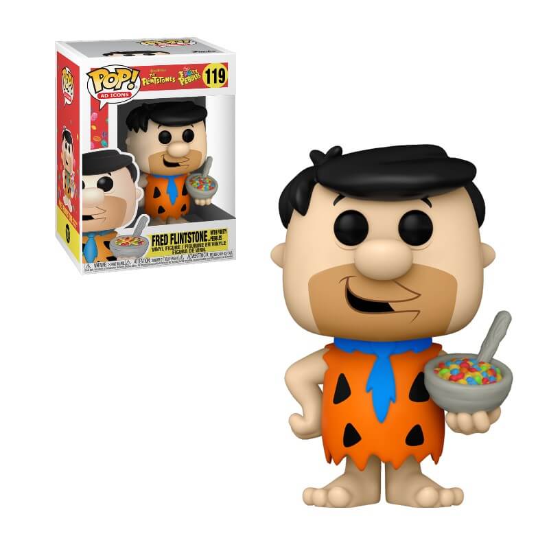 The Flinstones -Fruity Pebbles - Fred With Cereal -#119 Funko POP!