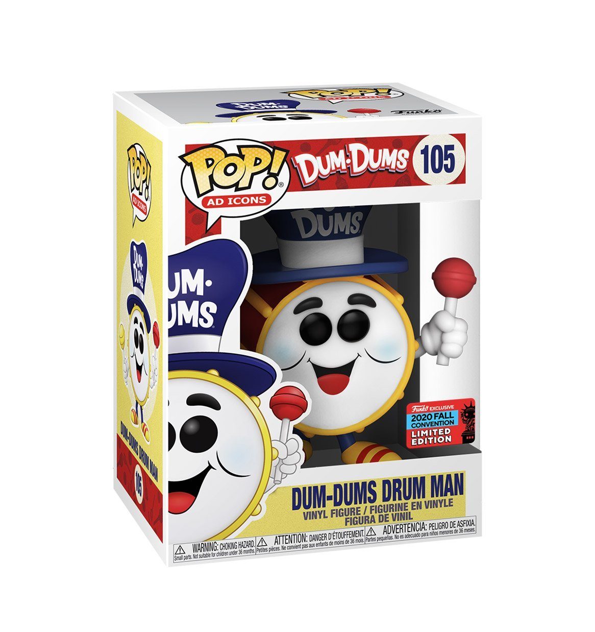 Funko Ad Icons Drum Man - #105 - Funko POP! NYCC Limited Edition