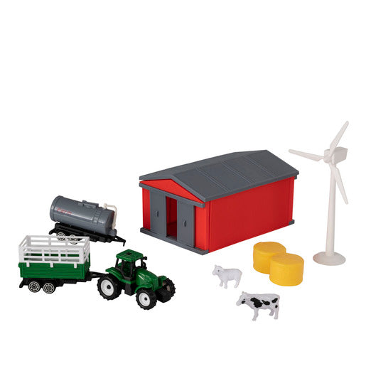 Country Life Farmyard Playset -  Includes 13 Pieces