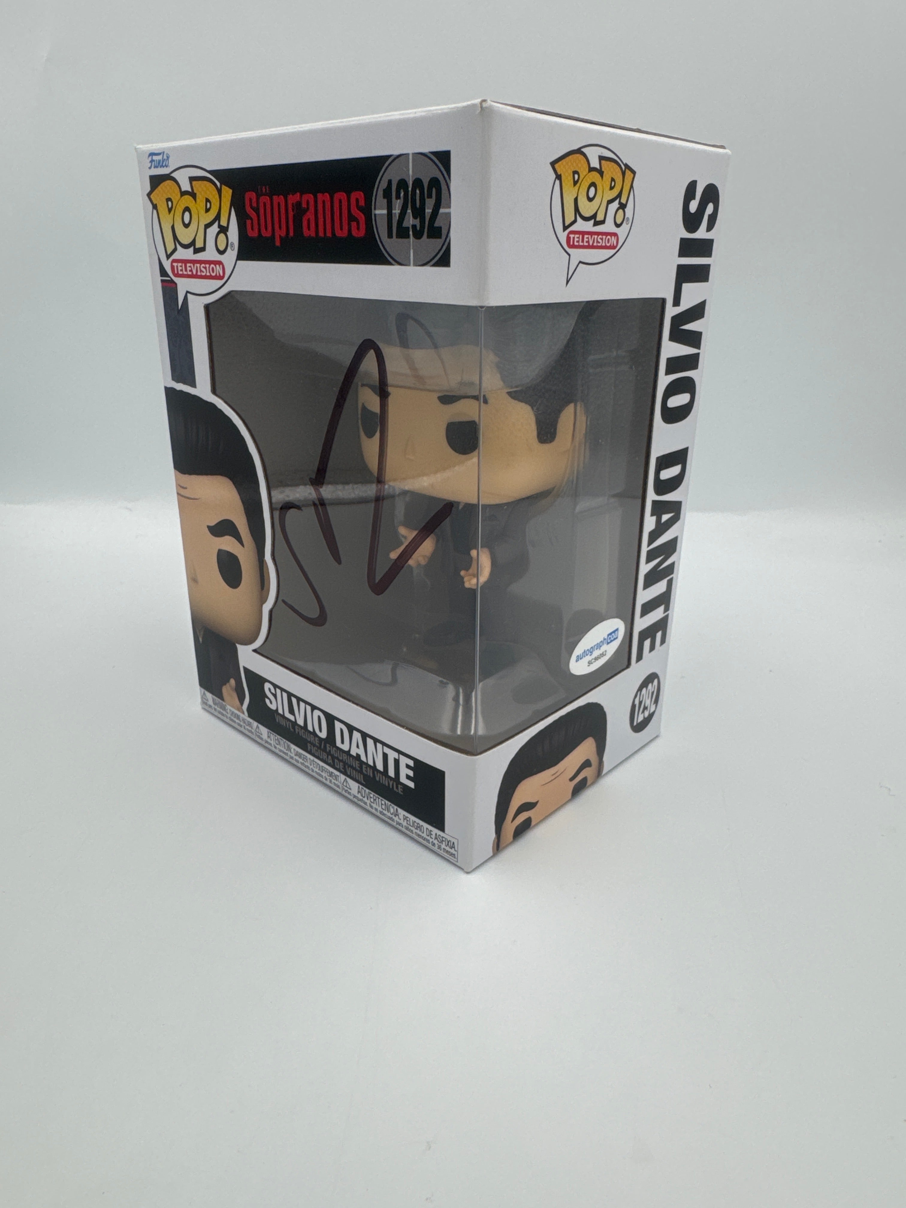 Silvio Dante - #1292- Funko Pop! - Sopranos - Signed by Steven Van Zandt - Certified Pop!