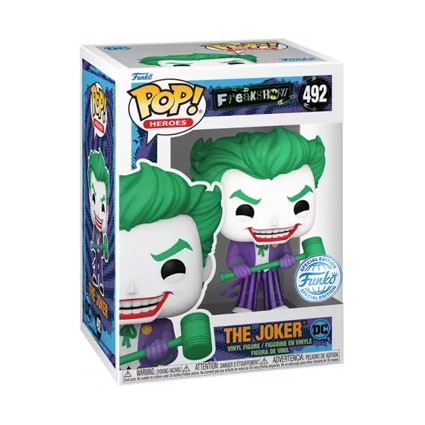 Funko POP Joker 4.25-in Vinyl Figure - Gotham Freakshow #492