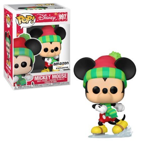 Disney Mickey Mouse #997 - #997- Funko POP! [Ice Skating] Exclusive