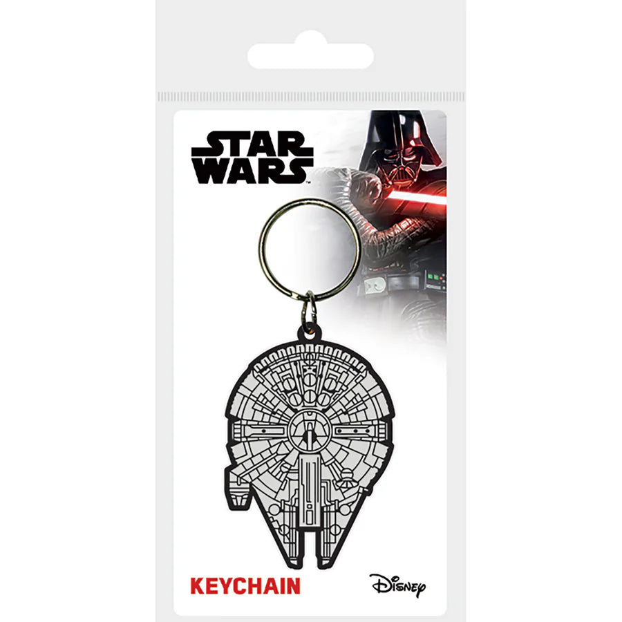 Star Wars (Millennium Falcon) PVC -  Keychain