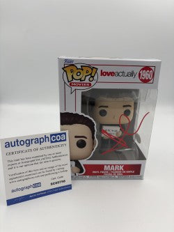 Mark - #1960 -  Love Actually - Signed By Andrew Lincoln - Autographcoa Certified Funko Pop!