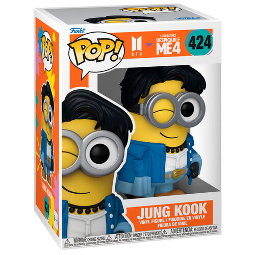 Funko Despicable Me 4 Minion X BTS Jung Kook - #425- Funko Pop!