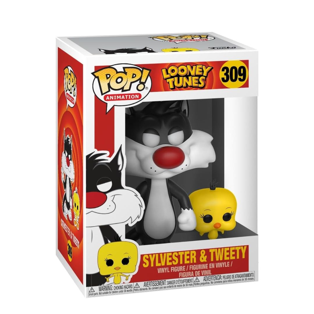Funko: Looney Tunes - Sylvester & Tweety - #309  - Funko POP!