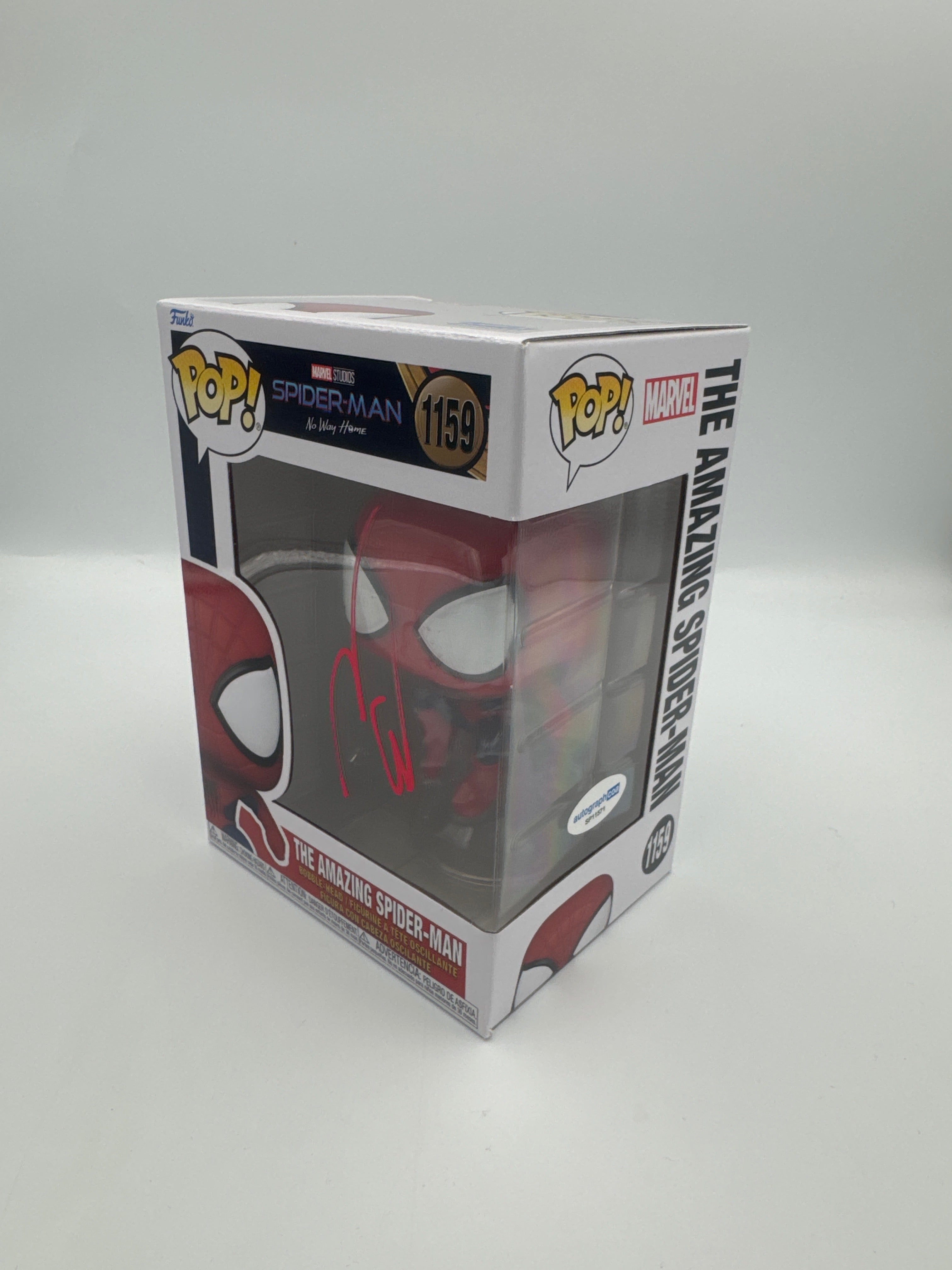 The Amazing Spider-Man - #1159 - Funko Pop! - Spider-Man No Way Home - Signed By Andrew Garfield - Certified by Autographcoa