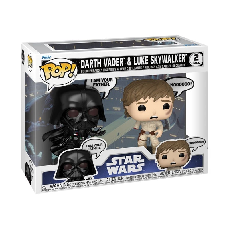 Darth Vader & Luke Skywalker - 2 pack - Star Wars - Funko pop