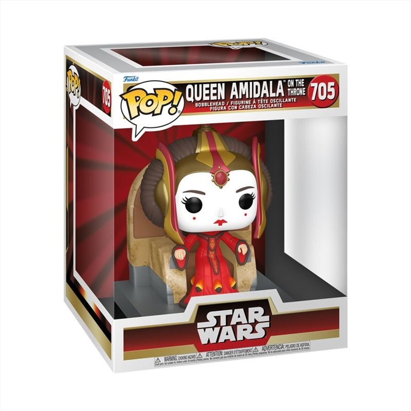 Queen Amidala on Throne - #705 - Star Wars - Funko Pop