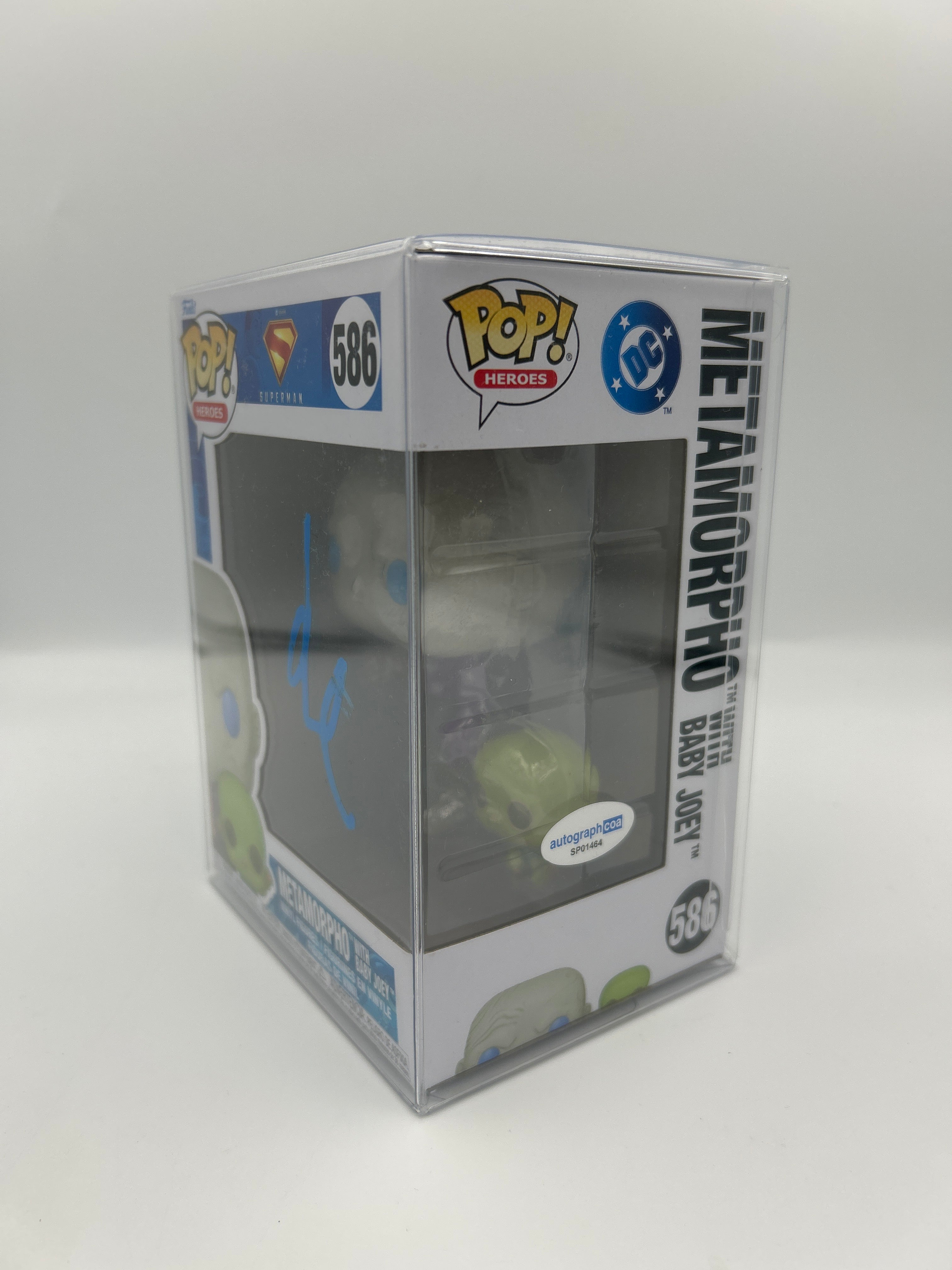 Metamorpho with Baby Joey - #586- Funko Pop! -  Movies - Superman 2025 - Signed By Anthony Carrigan - Certified Pop!