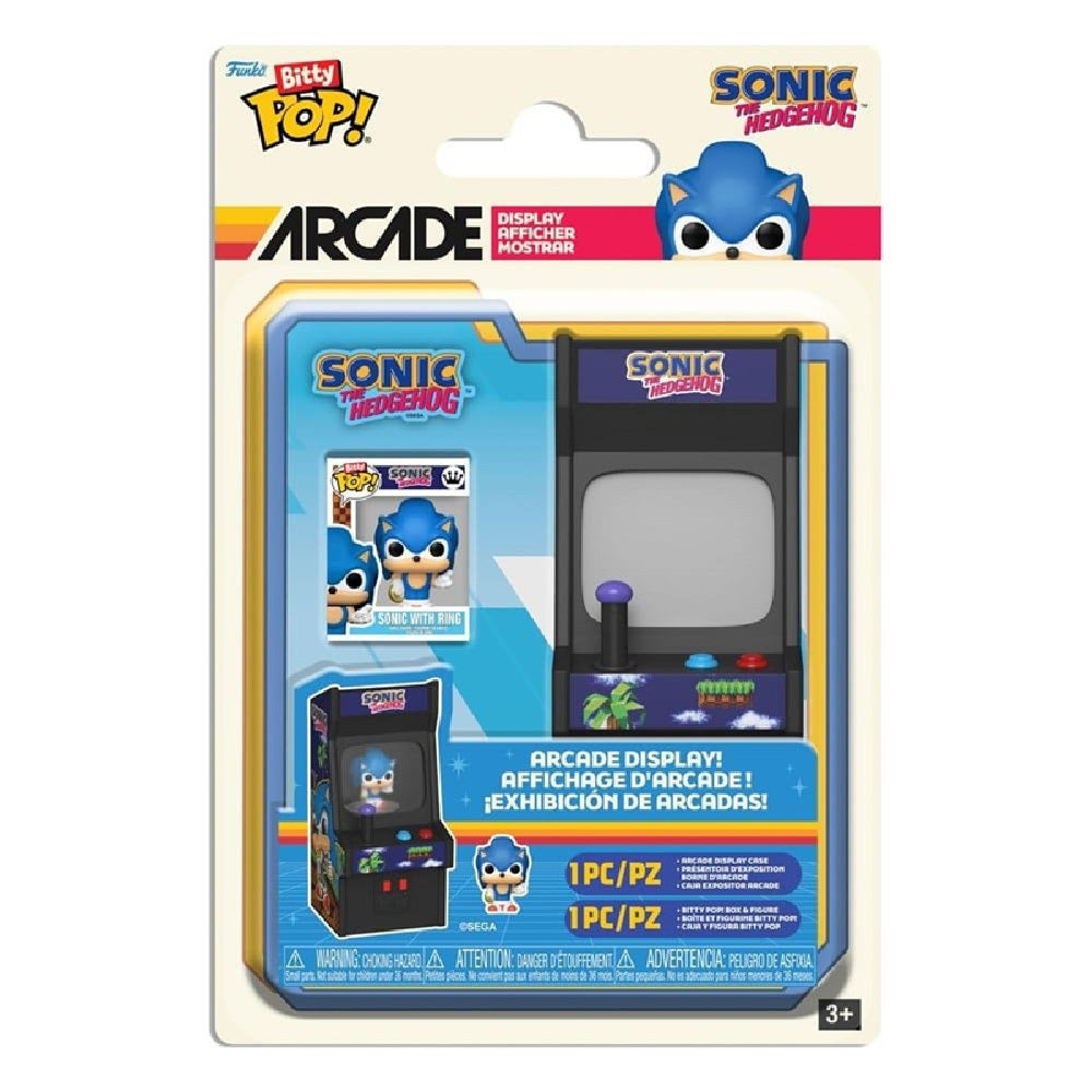 Bitty POP Arcade: Sega Sonic Arcade With Sonic The Hedgehog