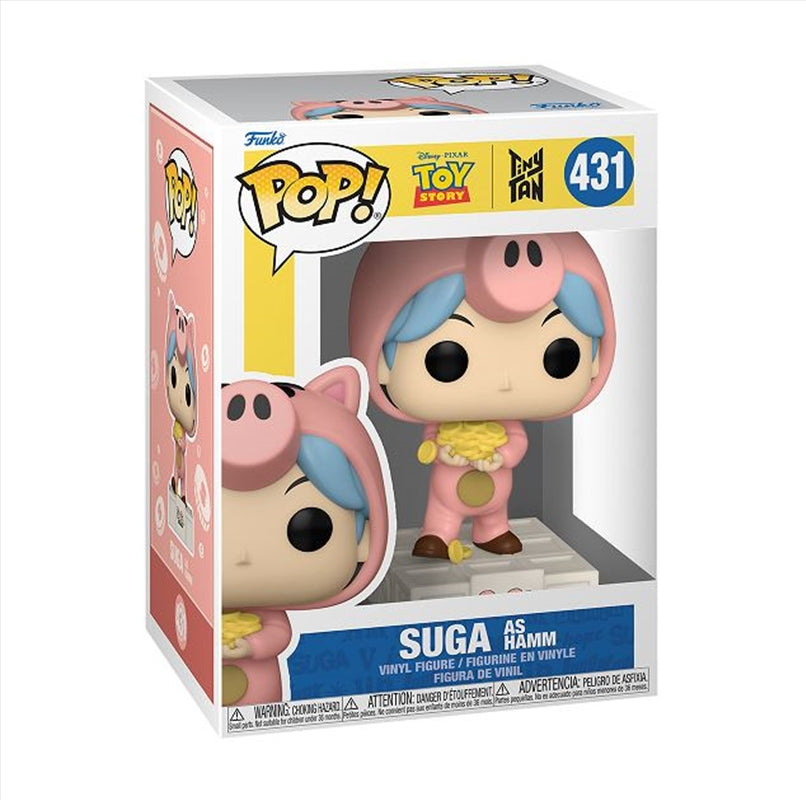 Toy Story X TinyTAN BTS Suga As Hamm - #431 - Funko Pop!