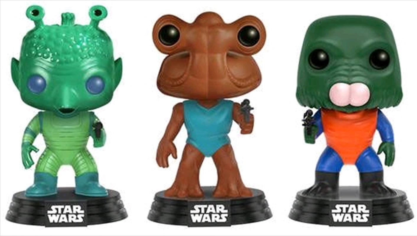 Greedo, Hammerhead, Walrus Man -3 Pack - Walmart Exclusive - Funko Pop