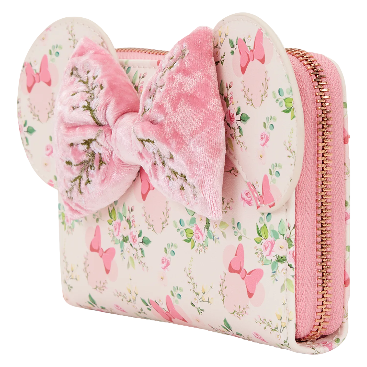 Disney Minnie Mouse Floral Zip Around Wallet - Loungefly - 15th December