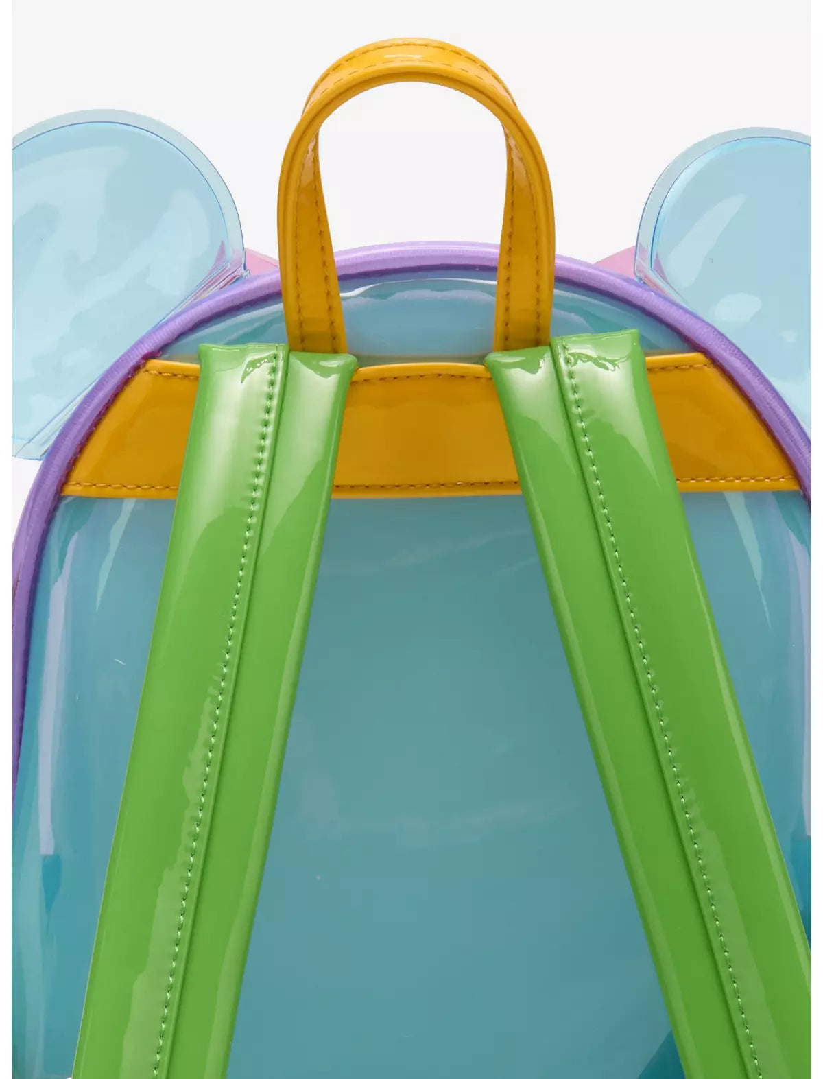 Disney Minnie Mouse Polka Dot Colorblock Ears Mini Backpack  - Loungefly