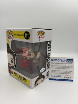 Post Malone  - #111 - Rocks - Funko - Signed By Post Malone - Certified Autographcoa