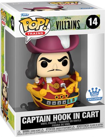 Disney Trains Captain Hook In Cart - #14 - Funko POP!