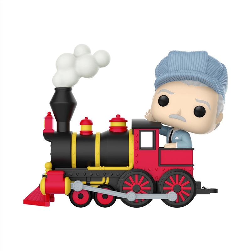 Funko Pop! Disney 100th Walt Disney on Engine Vinyl Figure - Amazon Exclusive