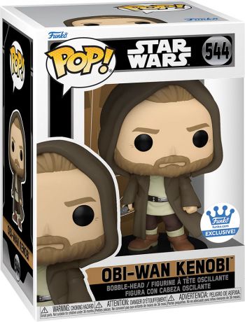 Obi-Wan Kenobi In Jedi Robe - #544 - Funko Pop! Exclusive Box