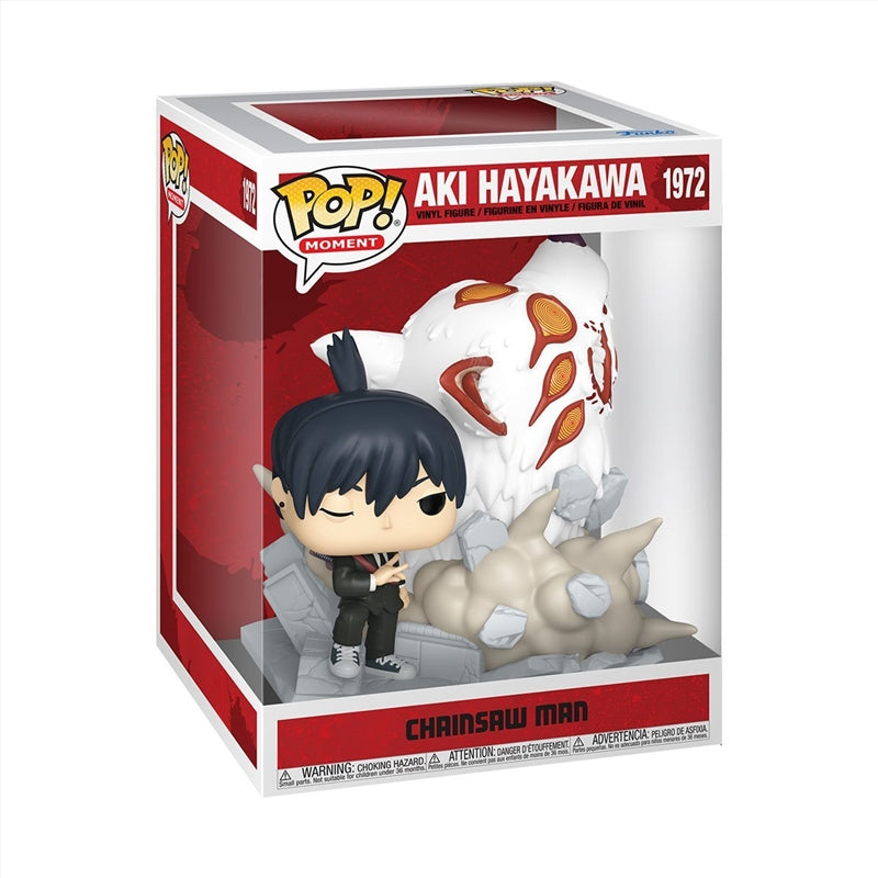 Moment: Chainsaw Man - Aki Hayakawa - #1972 - Funko POP! - Collectibles - Multicolor