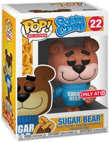Sugar Bear - #22 - Funko Pop! Ad Icons Golden Crisp Cereal - Target Exclusive