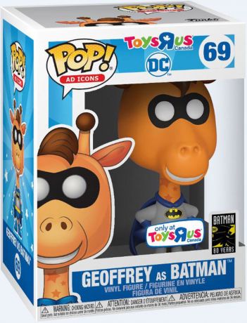 Geoffrey As Batman - #69 - Funko POP! Toys R Us Exclusive Ad Icons