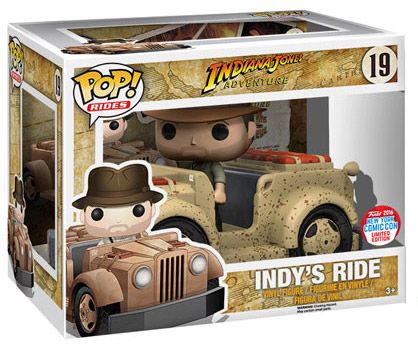 Indiana Jones Indy's Ride - #19 - Funko Pop!