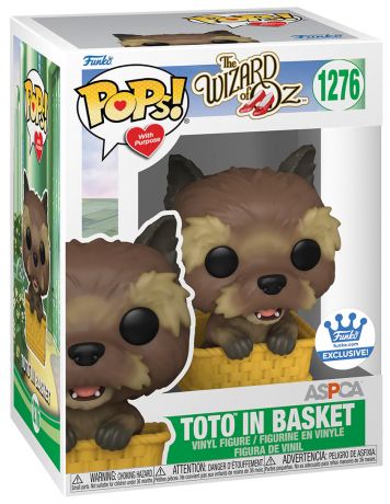 Funko Pops With Purpose Wizard Of Oz Toto In Basket - #1276 - Funko Exclusive - Funko Pop!