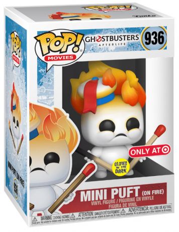 Ghostbusters Mini Puft On Fire  - #936 - Funko POP! GITD Target Exclusive