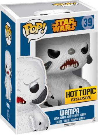 Funko Star Wars Flocked Wampa 6-Inch Pop Vinyl  - Hot Topic Exclusive #39