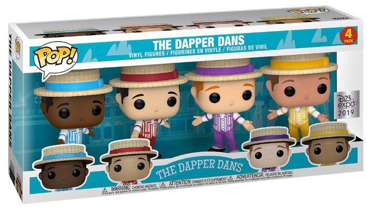Dapper Dans - Funko POP! 4-Pack D23 Expo