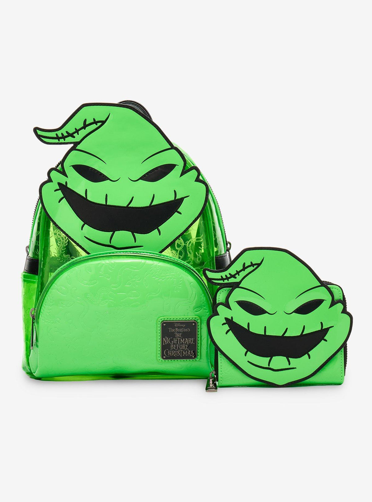 Disney NBC Oogie Boogie Clear Aop Cosplay Mini Backpack - Loungefly
