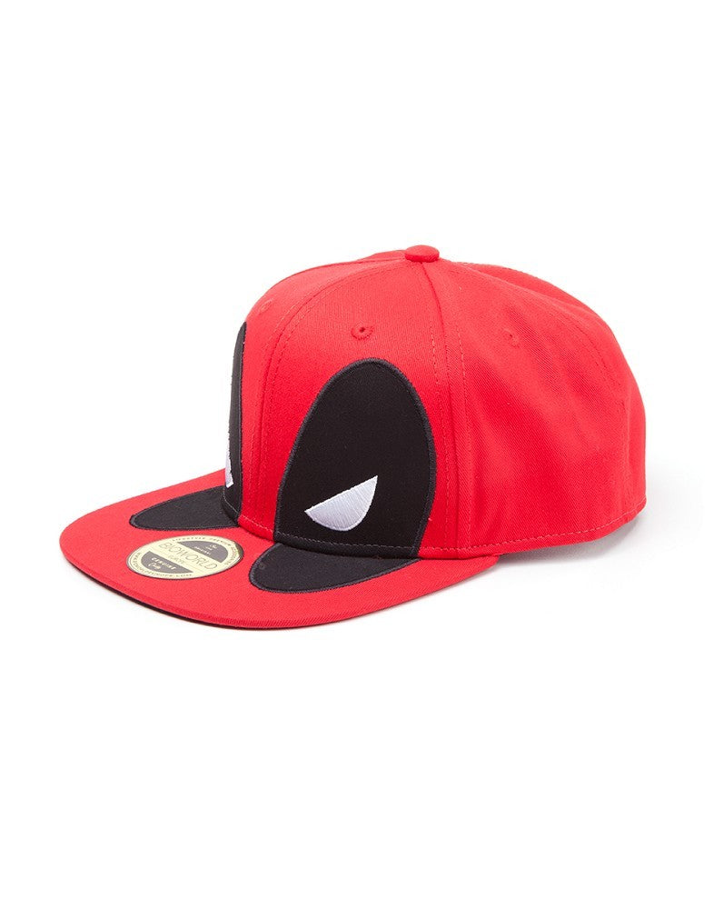 Deadpool - Big Face - Cap - Red - Onesize - 100% Cotton