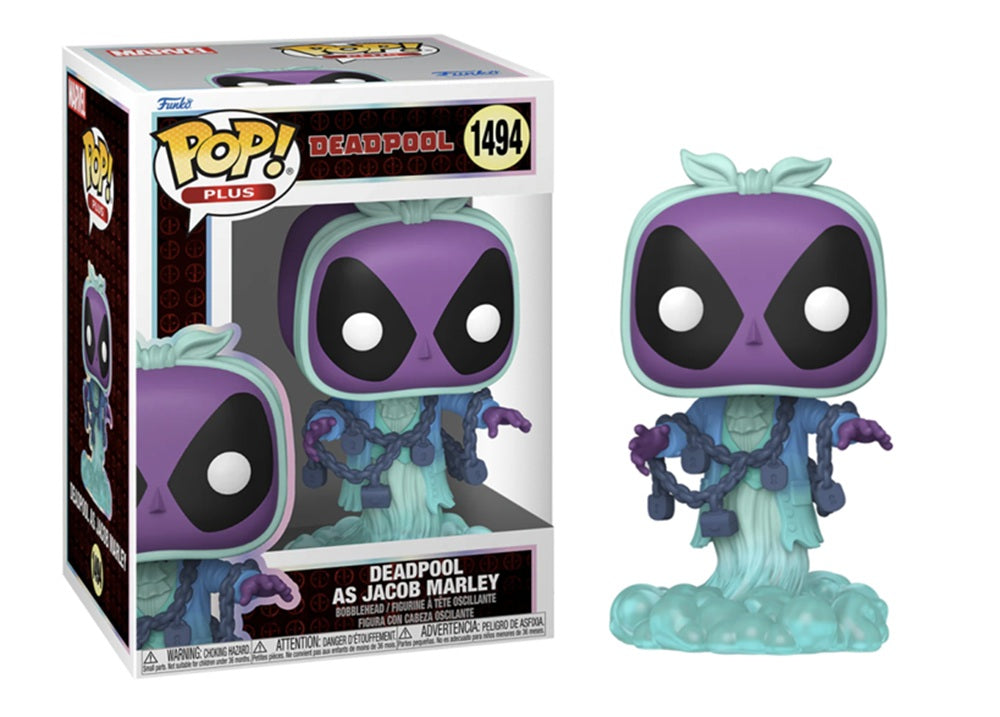 Deadpool Literary Classics - #1494 - Deadpool Ghost Of Christmas Past - Funko POP!