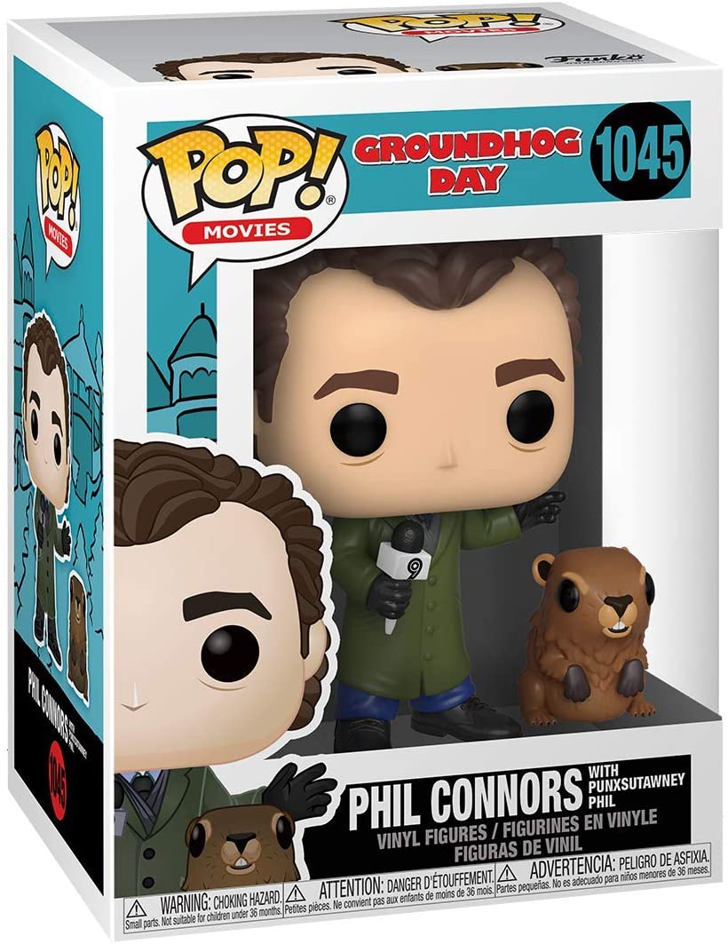 Funko Groundhog Day Phil Connors With Punxsutawney - #1045 - Funko POP!